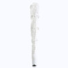 Pleaser FLAMINGO-3028 White Buckle Thigh High Boots