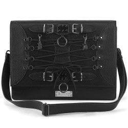 Demonia HB-661 Black Vegan Leather Handbags Women