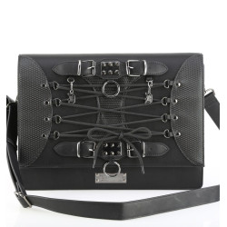 Demonia HB-661 Black Vegan Leather Handbags Women