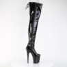 Pleaser FLAMINGO-3850 Laced Extreme Thigh High Boots