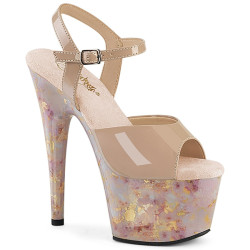 Pleaser ADORE-709MB Marble Platform High Heeled Sandals