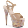 Pleaser ADORE-709MB Marble Platform High Heeled Sandals