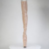 Pleaser FLAMINGO-3850 Nude Patent Sale Women