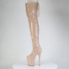 Pleaser FLAMINGO-3850 Nude Patent Sale Women