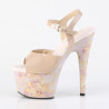 Pleaser ADORE-709MB Marble Platform High Heeled Sandals