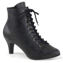 Pleaser Pink Label DIVINE-1020 Black Vegan Men Boots