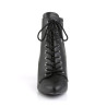 Pleaser Pink Label DIVINE-1020 Black Vegan Men Boots