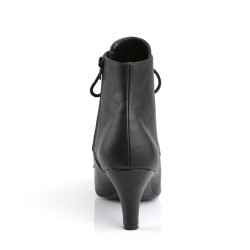 Pleaser Pink Label DIVINE-1020 Black Vegan Men Boots