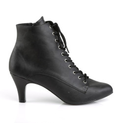 Pleaser Pink Label DIVINE-1020 Black Vegan Men Boots