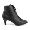 Pleaser Pink Label DIVINE-1020 Black Vegan Men Boots