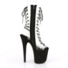 Pleaser FLAMINGO-861 Black Exotic Pole Dance High Heels
