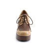 Funtasma JAZZ-06 Tan Brown Vegan 70s Disco Shoes Men