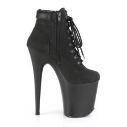 Pleaser FLAMINGO-800TL-02 Black Vegan Leather Sale Women