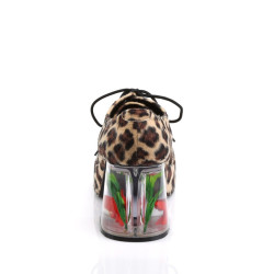 Funtasma PIMP-02 Cheetah Fur 70s Disco Shoes Men