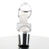 Pleaser REVOLVER-709G Silver Gun Heels Platform Shoes