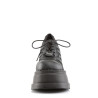 Demonia STOMP-08 Black Punk Goth Platform Wedge Boots