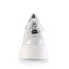 Demonia STOMP-08 White Punk Goth Platform Wedge Boots