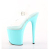 Pleaser FLAMINGO-808 Baby Blue Platform Pole Dance Shoes