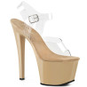 Pleaser SKY-308 Transparent Cream Sale Women