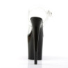 Pleaser FLAMINGO-808 Black Platform Pole Dance Shoes