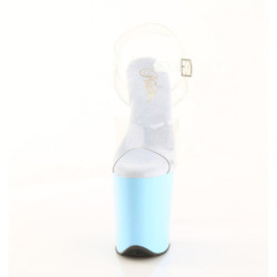 Pleaser FLAMINGO-808 Blue Platform Pole Dance Shoes
