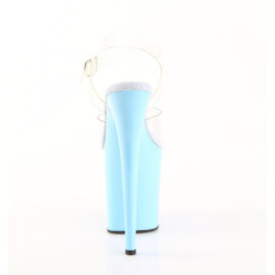 Pleaser FLAMINGO-808 Blue Platform Pole Dance Shoes