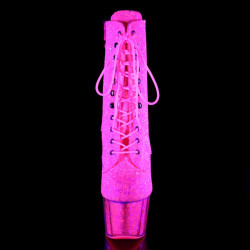 Pleaser ADORE-1020G Neon Pink Glitter Sale Women