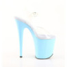 Pleaser FLAMINGO-808 Blue Platform Pole Dance Shoes