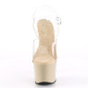 Pleaser SKY-308 Transparent Cream Sale Women
