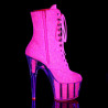 Pleaser ADORE-1020G Neon Pink Glitter Sale Women