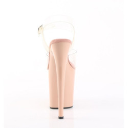 Pleaser FLAMINGO-808 Blush Platform Pole Dance Shoes