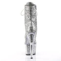 Pleaser ADORE-1020G Silver Glitter Sale Women