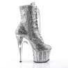 Pleaser ADORE-1020G Silver Glitter Sale Women