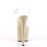 Pleaser SKY-308 Transparent Cream Sale Women