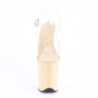 Pleaser FLAMINGO-808 Cream Platform Pole Dance Shoes