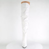 Pleaser CLASSIQUE-3011 White Vegan Leather Sale Women
