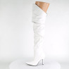 Pleaser CLASSIQUE-3011 White Vegan Leather Sale Women
