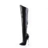 Devious DAGGER-3060 Black Vegan Sale Women
