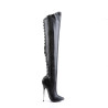 Devious DAGGER-3060 Black Vegan Sale Women