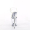 Pleaser FLAMINGO-808 Transparent Platform Pole Dance Shoes