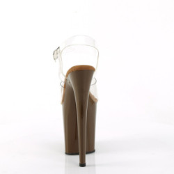 Pleaser FLAMINGO-808 Mocha Platform Pole Dance Shoes