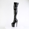 Pleaser ENCHANT-3000 Black Patent Sale Women