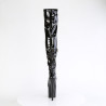Pleaser ENCHANT-3000 Black Patent Sale Women