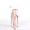 Pleaser FLAMINGO-808 Rose Gold Platform Pole Dance Shoes