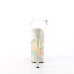Pleaser FLAMINGO-808CRF Transparent Lavender Glitter