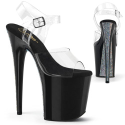 Pleaser FLAMINGO-808CRS-2 High Heeled Exotic Pole Shoes