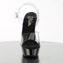 Pleaser ALLURE-608 Transparent Black Sale Women