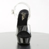 Pleaser ALLURE-608 Transparent Black Sale Women