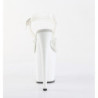 Pleaser FLAMINGO-808 White Platform Pole Dance Shoes