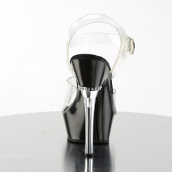 Pleaser ALLURE-608 Transparent Black Sale Women